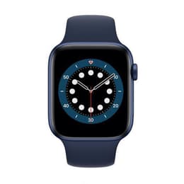 Apple Watch (Series 6) 2020 GPS 40 - Aluminium Blå - Sportband Blå