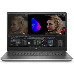 Dell Precision 7750 17-tum (2020) - Core i7 - Gen 10 (H) - 32GB - SSD 512 GB QWERTY - Engelsk