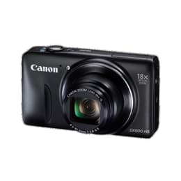 Kompakt PowerShot SX600 HS - Svart + Canon Canon Zoom Lens 18x IS 4,5-81,0mm f/3,8-6,9 f/3.8-6.9