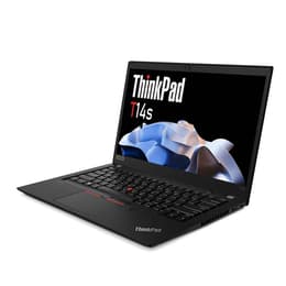 Lenovo ThinkPad T14s G1 14-tum (2020) - Core i7 - Gen 10 (U) - 16GB - SSD 512 GB QWERTY - Italiensk