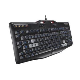 Logitech Keyboard AZERTY Fransk Bakgrundsbelyst tangentbord G105