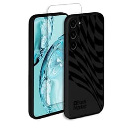 Back Market Skal Galaxy S23+ och skyddsskärm - Återvunnen plast - Svart