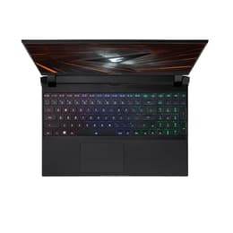 Gigabyte Aorus 5 SE4-73NE213SH 15"-tum - Core i7 - Gen 12 (H) - 16GB - SSD 512 GBGB Nvidia GeForce RTX 3070 QWERTY - Nordisk
