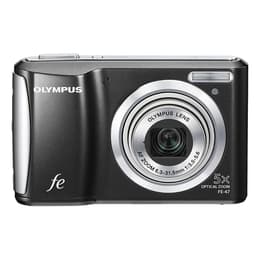 Kompakt FE 47 - Svart + Olympus AF Zoom 36-180mm f/3.5-5.6 f/3.5-5.6