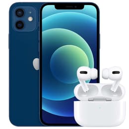 Bundle iPhone 12 + AirPods Pro - 128GB - Blå - Olåst