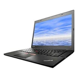 Lenovo ThinkPad T450 14-tum () - Core i5-5300U - 4GB - SSD 128 GB AZERTY - Fransk