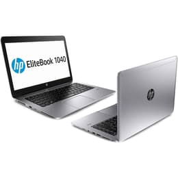HP EliteBook Folio 1040 G2 14-tum (2015) - Core i5-5300U - 4GB - SSD 256 GB AZERTY - Fransk