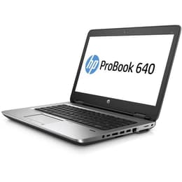 HP ProBook 640 G2 14-tum (2016) - Core i5-6300U - 8GB - SSD 128 GB AZERTY - Fransk