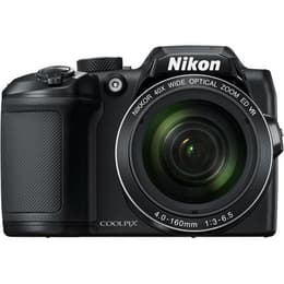Coolpix B500 - Svart + Nikon Nikkor 40x Wide Optical Zoom ED VR 4-160mm f/3-6.5 f/3-6.5