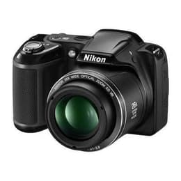 Bro Coolpix L320 - Svart + Nikon Nikkor 26X Wide Optical Zoom ED VR 22.5-585mm f/3.1-5.9 f/3.1-5.9