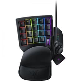 Razer Keyboard AZERTY Fransk Bakgrundsbelyst tangentbord Tartarus V2