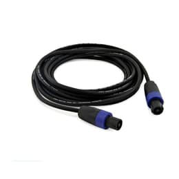 Lot de 4 Câbles Speakon mâle / mâle 10 m pour enceintes SOUNDLAB GO38ZG Kabel