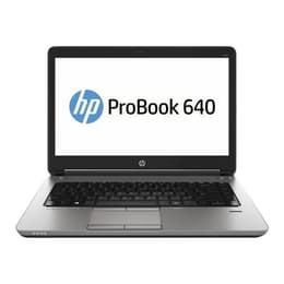 Hp ProBook 640 G1 14-tum (2014) - Core i3-4000M - 8GB - SSD 256 GB AZERTY - Fransk