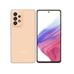 Galaxy A53 5G 128GB - Apelsin - Olåst - Dual-SIM