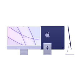 iMac 24-tum Retina (Början av 2021) M1 3.2GHz - SSD 1 TB - 16GB AZERTY - Fransk