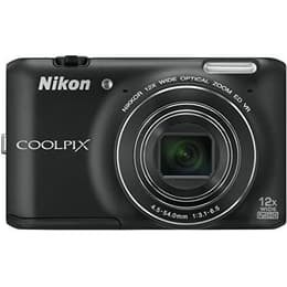 Nikon Coolpix S6400 Kompakt 16 - Svart