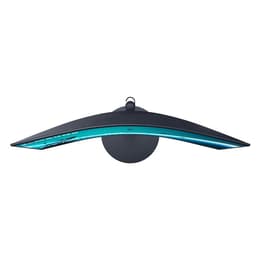 32-tum Samsung C32T550FDR 1920 x 1080 LED Monitor Svart
