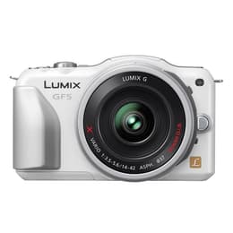 Lumix DMC-GF5 - Vit + Lumix Lumix G Vario 12-32mm f/3.5-5.6 f/3.5-5.6