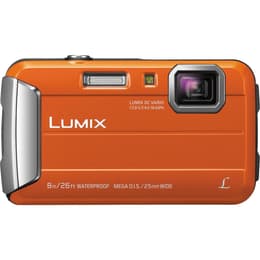 Kompakt Lumix DMC-FT30 - Apelsin + Panasonic Lumix DC Vario 25–100mm f/3.9–5.7 f/3.9–5.7