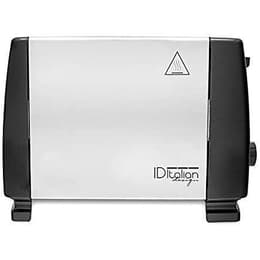 Brödrost Italian Design IDTDP2 2 slitsar - Svart/Silver
