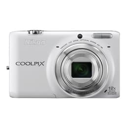 Nikon Coolpix S6500 Kompakt 16 - Vit