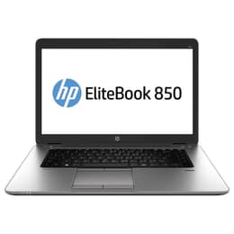 HP EliteBook 850 G2 15-tum (2014) - Core i5-5300U - 16GB - SSD 256 GB QWERTY - Engelsk