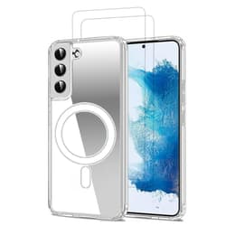 Skal Galaxy S22 5G och 2 st skärmskydd - TPU - Genomskinlig