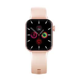 Bigben Connected Smart Watch Montre connectée Square Or Rose Bigben HR GPS - Roséguld
