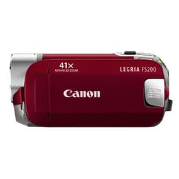 Canon Legria FS200 Videokamera - Svart/Röd
