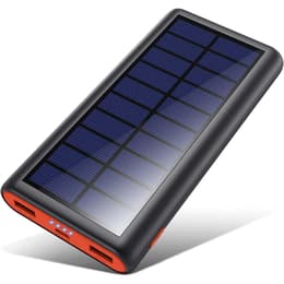 Externt batteri Simpletek Power Bank 26800mAh 5V 2xUSB 1xMicro-USB Solar Panel