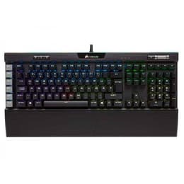 Corsair Keyboard QWERTZ Tysk Bakgrundsbelyst tangentbord K95 RGB Platinum
