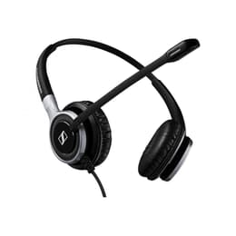 Sennheiser SC 660 Hörlurar med microphone - Svart