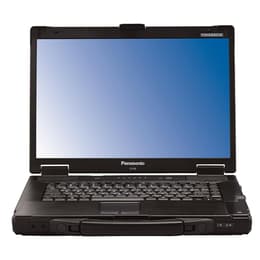 Panasonic ToughBook CF-52 15-tum (2008) - Core 2 Duo E4300 - 4GB - SSD 128 GB QWERTY - Spansk
