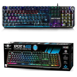 Spirit Of Gamer Keyboard AZERTY Fransk Bakgrundsbelyst tangentbord XPERT-K400
