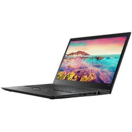 Lenovo ThinkPad T470S 14-tum (2017) - Core i7-7600U - 8GB - SSD 256 GB QWERTY - Spansk
