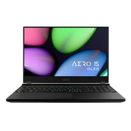 Gigabyte Aero 15 OLED 15-tum (2019) - Core i7 - Gen 9 (H) - 16GB - SSD 1 TB AZERTY - Fransk