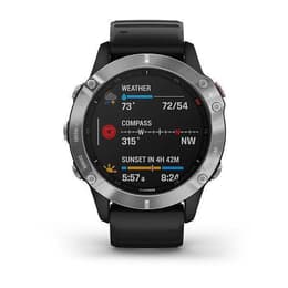 Garmin Smart Watch Fenix 6 HR GPS - Grå/Svart