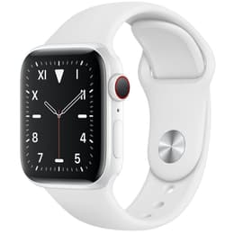Apple Watch () 2019 GPS + Mobilnät 44 - Keramik Vit - Sport-loop Vit