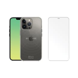 Back Market Skal iPhone 13 Pro och skyddsskärm - GRS 4.0 Återvunnen plast - Genomskinlig