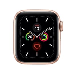 Apple Watch Series 5 (2019) GPS 40 mm - Aluminium Guld - Sportband Guld