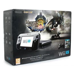 Wii U Premium 32GB - Svart + Monster Hunter 3 Ultimate