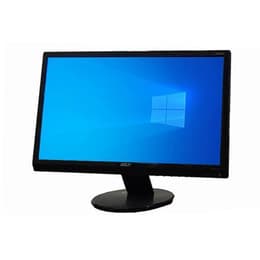 20-tum Acer P206HVB 1600 x 1200 LCD Monitor Svart