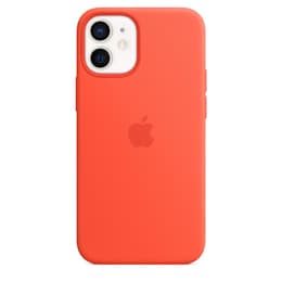 Apple Silikon Skal iPhone 12 mini - Magsafe - Silikon Apelsin