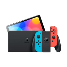 Switch OLED 64GB - Röd/Blå