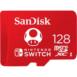Sandisk Nintendo Switch microSDXC Minneskort 128GB SDSQXAO-128G-GNCZN