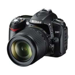 Reflex D90 - Svart + Nikon Nikkor AF-S DX VR 18-105mm f/3.5-5.6G ED f/3.5-5.6