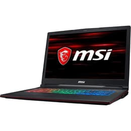 MSI GP73 Leopard 17-tum (2018) - Core i7 - Gen 8 (H) - 16GB - SSD 256 GB AZERTY - Fransk
