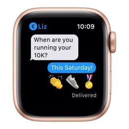 Apple Watch Series 6 (2020) GPS + Mobilnät 40 mm - Aluminium Guld