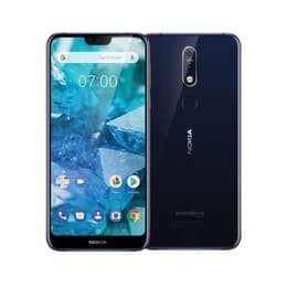 Nokia 7.1 32GB - Blå - Olåst