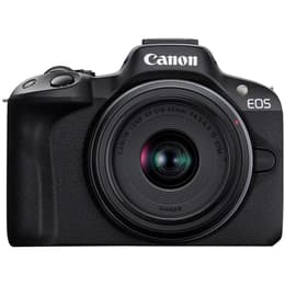 Reflex EOS R50 - Svart + Canon Canon RF-S 18-45mm f4.5-6.3 IS STM 1,6